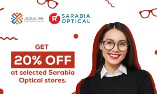 20% Off At Sarabia Optical For Every JuanLife Policyholder